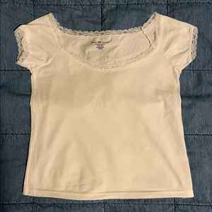 Brandy Melville Lace Crop-top